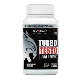 Turbo testo 120 capsules ERIC FAVRE booster de testosterone et force musculaire Tunisie vitaminshop.tn